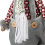 RENIFER ŚWIĄTECZNY ŁOŚ STOJĄCY DEKORACJA 55CM - obrazek 3