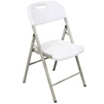 KRZESŁO CATERINGOWE OGRODOWE SKŁADANE BIAŁE