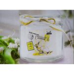 Świecznik Szklany z Królikiem w Uchwycie na Zawieszenie lub Przenoszenie - obrazek 2