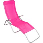 Leżak ogrodowy, różowy - obrazek 3