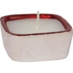 Zestaw 4 Ceramicznych Świeczek Świątecznych - obrazek 2