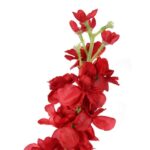 Czerwona Dekoracyjna Ostróżka o Wysokości 70 cm - obrazek 2