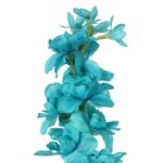 Ostróżka Dekoracyjna Turkusowa 70cm - Kwiat Artystyczny Wysokiej Jakości - obrazek 2