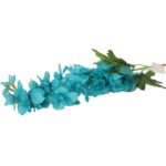 Ostróżka Dekoracyjna Turkusowa 70cm - Kwiat Artystyczny Wysokiej Jakości - obrazek 3