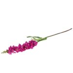 Lewkonia Dekoracyjna Fioletowa - Kwiat Sztuczny o Wysokości 70 cm - obrazek 3