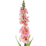 Jasnoróżowa Gałązka Lewkonii - Dekoracja Wysokiej Jakości, 70 cm - obrazek 2