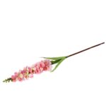 Jasnoróżowa Gałązka Lewkonii - Dekoracja Wysokiej Jakości, 70 cm - obrazek 3