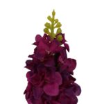 Sztuczna Lewkonia w Kolorze Fioletowym - Dekoracja Wysokiej Jakości o Wysokości 84 cm - obrazek 2