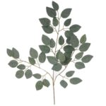 LIŚĆ GAŁĄZKA POTRÓJNA BENIAMINA KOLOR ZIELONY  II 60 CM