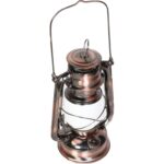 Latarnia Naftowa Stylizowana Retro na Baterie do Campingu - obrazek 3