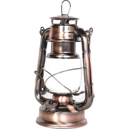 Latarnia Naftowa Stylizowana Retro na Baterie do Campingu