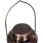 Latarnia biwakowa Retro II z uchwytem, zasilana 4 bateryjkami AA - obrazek 2