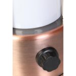 Latarnia biwakowa Retro II z uchwytem, zasilana 4 bateryjkami AA - obrazek 3