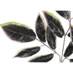 LIŚĆ GAŁĄZKA POTRÓJNA CIENIOWANA FIOLETOWO RÓŻOWA 72 CM - obrazek 2