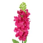 Gałązka sztucznej lewkonii w kolorze różowym, 55 cm - obrazek 2