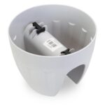 Doniczka na Balustradę Mrozoodporna i UV-Odporna Szara 20x26 cm LS7001S/Szary - obrazek 2