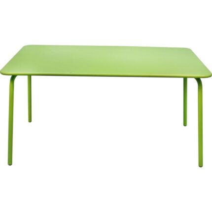 Zielony Stół Loftowy o Ponadczasowym Designie z Metalu