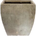 Donica Trapezowa z Wytrzymałego Tworzywa w Kolorze Betonu L - obrazek 2