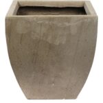 Donica Trapezowa Szaro-Beżowa z Wytrzymałego Tworzywa - obrazek 2