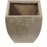 Donica Trapezowa Szaro-Beżowa z Wytrzymałego Tworzywa - obrazek 3