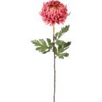 Chryzantema Sztuczna Pojedyncza Różowa 86 cm - Dekoracja Wszystkich Świętych Wysokiej Jakości - obrazek 2