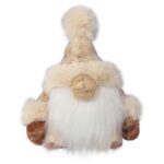 Złoty Skrzat Świąteczny na Szczęście 17cm - Skandynawski Talizman Domowy