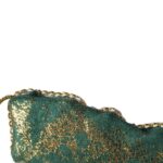 Ozdoba bożonarodzeniowa zawieszka welurowa CHOINKA 10 cm - obrazek 3