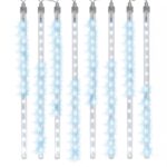 DESZCZ METEORÓW SOPLE LED LAMPKI SPADAJĄCY ŚNIEG 45CM ZIMNY BIAŁY - obrazek 3