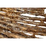 Złota Choinka Rattanowa - Zawieszka Świąteczna 30 cm - obrazek 3