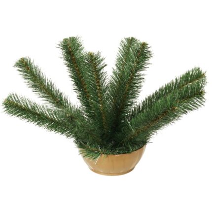 Podstawa do Samodzielnego Tworzenia Stroików - Doniczka ze Świerkowymi Gałązkami