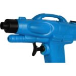 Niebieski Mini Pistolet na Wodę 12cm z Zamykanym Pojemnikiem - obrazek 2