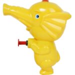 Żółty Mini Pistolet na Wodę Słonik 11cm - Wysokiej Jakości Zabawka na Śmigus-Dyngus