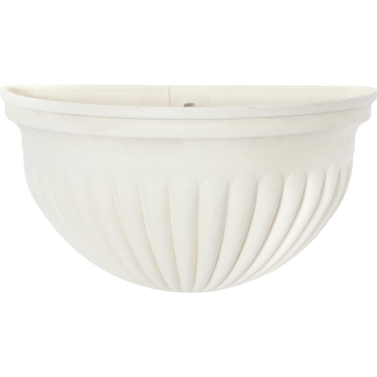 MUSZLA-MALA OSŁONKA DONICA PÓŁPŁASKA NA ŚCIANĘ II - obrazek 1