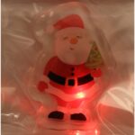 ŚWIĄTECZNA NAKLEJKA ŻELOWA 3 LED NA SZYBĘ OKNO DEKORACJA BOŻE NARODZENIE MIKOŁAJ - obrazek 2