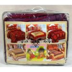 Narzuta gruba bordowa - obrazek 2