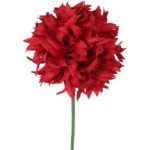 Sztuczny kwiat - Czerwony czosnek, długość 78cm - obrazek 2