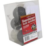 Bawełniane Kule Świetlne z LED o Średnicy 6 cm, Zasilane Bateriami, W Ciepło Białej Kolorystyce - obrazek 3