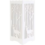 Lampion świetlny 1LED na baterie w kolorze białym