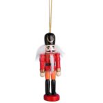 DZIADEK DO ORZECHOW FIGURKA DREWNIANA ZAWIESZKA 12,5 CM NR 1