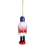 DZIADEK DO ORZECHOW FIGURKA DREWNIANA ZAWIESZKA 12,5 CM NR 3 - obrazek 3