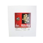 Podświetlana Figurka Mikołaja z Pianki z 10 LED, Biały, z Zasilaniem Bateryjnym - obrazek 2