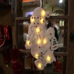 Podświetlana Figurka Mikołaja z Pianki z 10 LED, Biały, z Zasilaniem Bateryjnym - obrazek 3