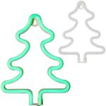 BOŻONARODZENIOWA DEKORACJA ŚWIETLNA LED - NEON CHOINKA 23 CM