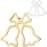 BOŻONARODZENIOWA DEKORACJA ŚWIETLNA LED - NEON DZWONKI 23 CM