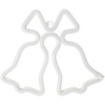 BOŻONARODZENIOWA DEKORACJA ŚWIETLNA LED - NEON DZWONKI 23 CM - obrazek 3