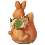 ZAJĄC CERAMICZNY FIGURKA WIELKANOCNA 15 CM - obrazek 2