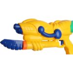 Żółty Pistolet na Wodę z Odwróconym Pojemnikiem i Systemem Ciśnieniowym, 40 cm - obrazek 2