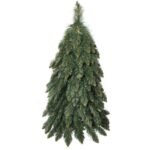 Choinka Dekoracyjna Zielona Ola 90cm z Stojakiem do Użycia Wewnętrznego - obrazek 2