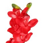 Storczyk Orchidea Czerwona Premium - Dekoracja Naturalnej Wielkości - obrazek 2