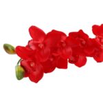 Storczyk Orchidea Czerwona Premium - Dekoracja Naturalnej Wielkości - obrazek 3